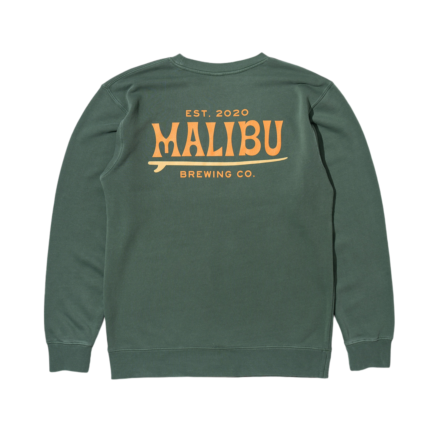 Teal Surf Stamp Crewneck