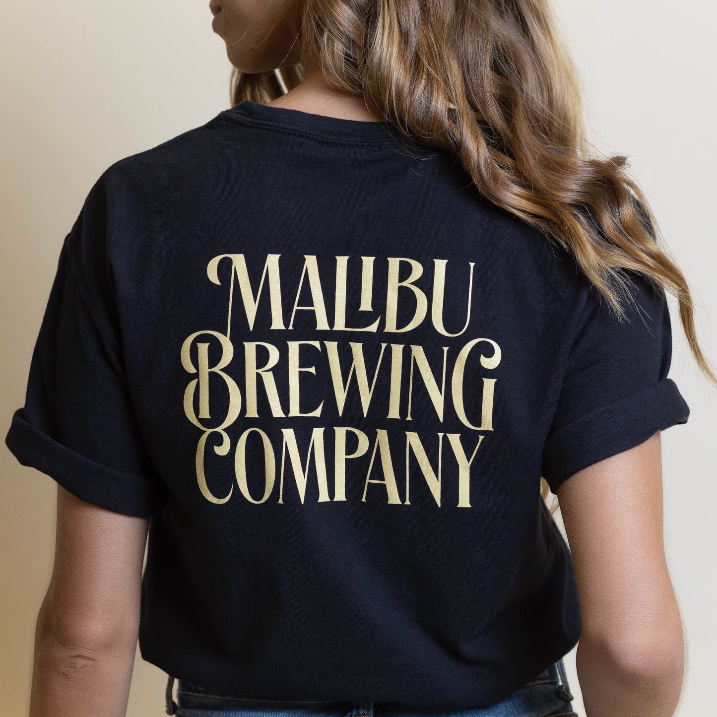 Short Sleeve Black Zuma Beach T-shirt