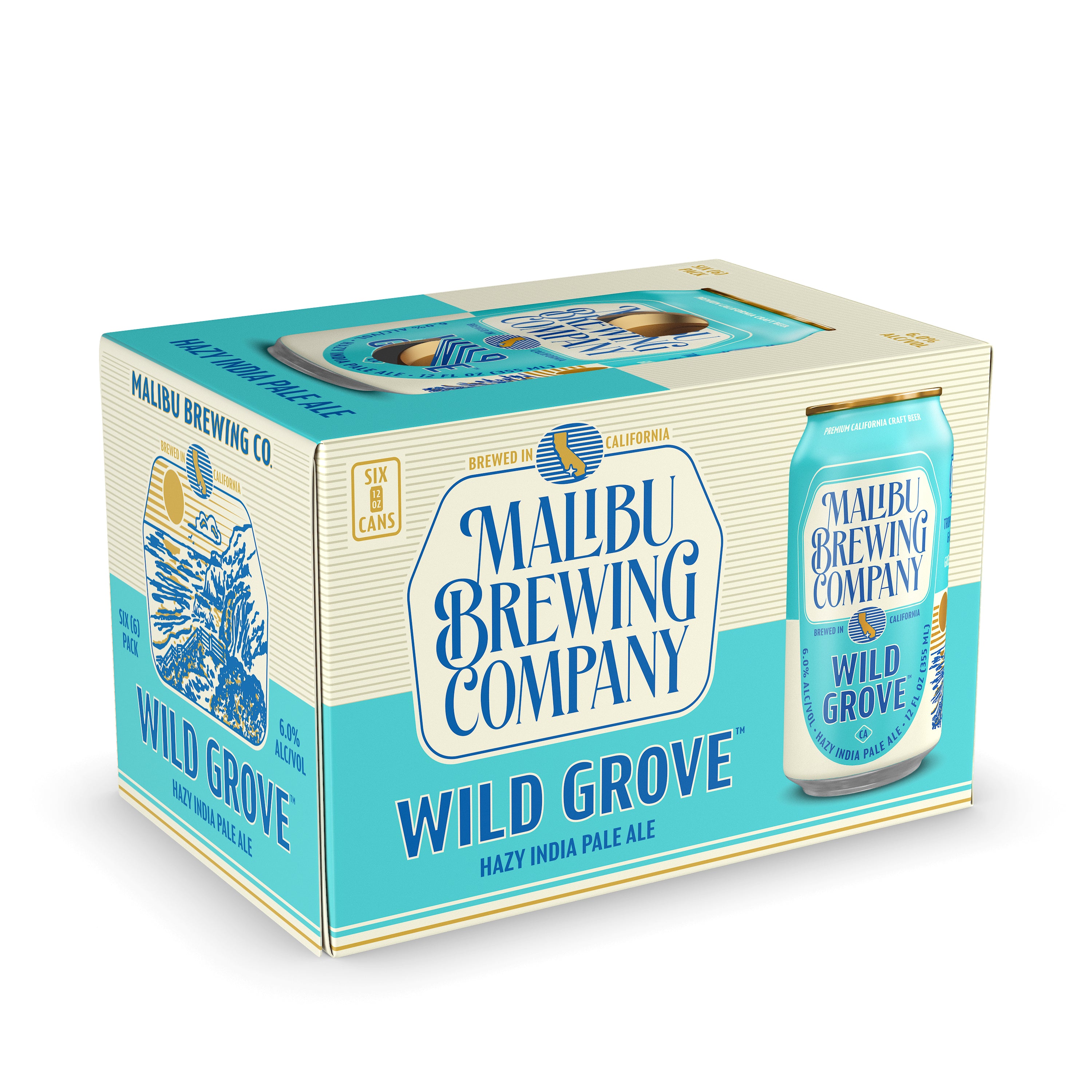 Wild Grove Hazy IPA 6-Pack – Malibu Brewing Company