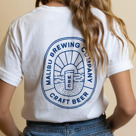 Short Sleeve White Pocket T-shirt